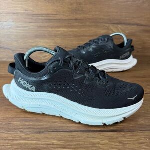 Hoka One One Kawana 2 Shoes Womens Size 9B Black White Running Athletic Sneakers